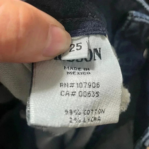 Hudson skinny jeans‎ size 25 - Picture 4 of 5